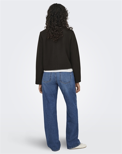 Only - ONLVela Zip Short Jakke - Chocolate Torte/Melange